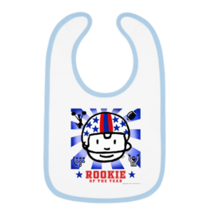 rookie of the year football bib